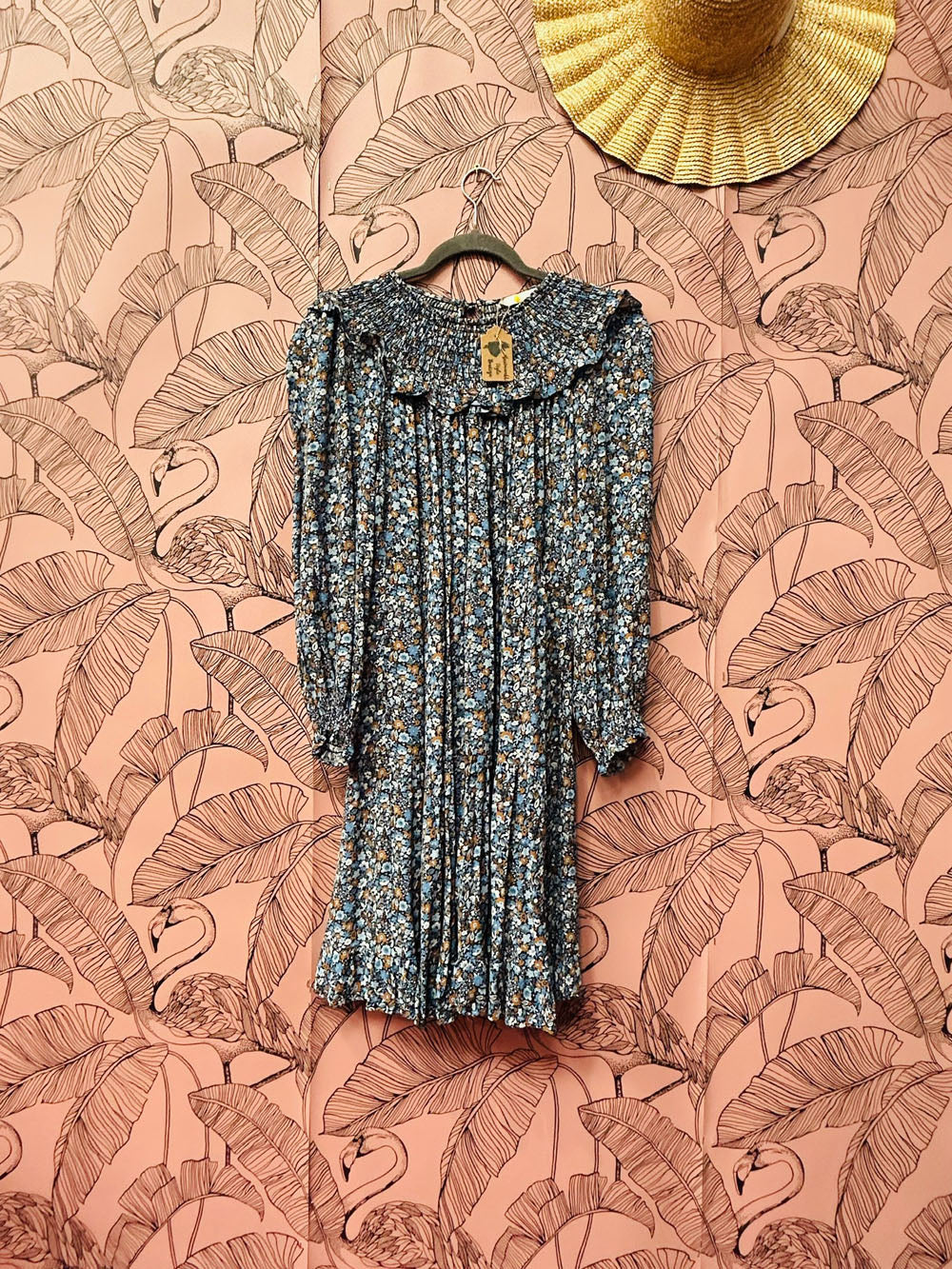 Boden Ruffle Floral Dress