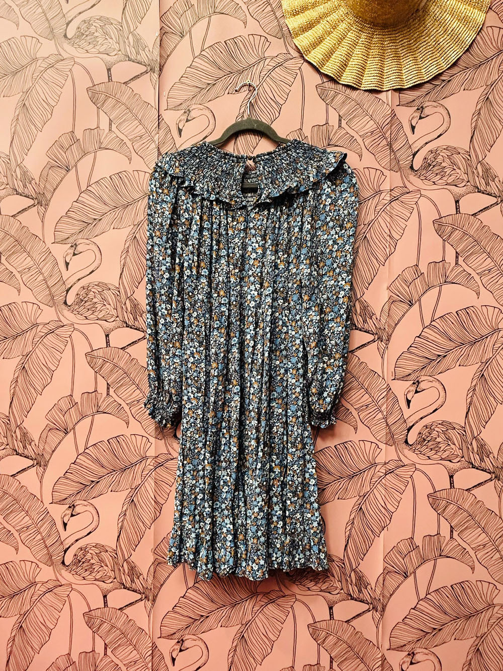 Boden Ruffle Floral Dress