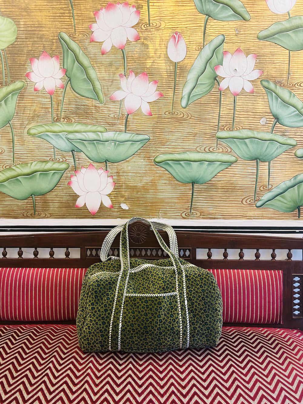 Green Leo Weekender Bag
