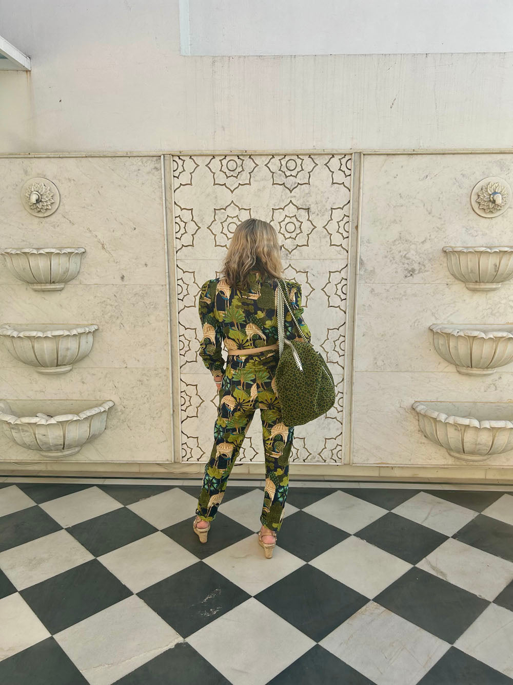 Green Leo Weekender Bag