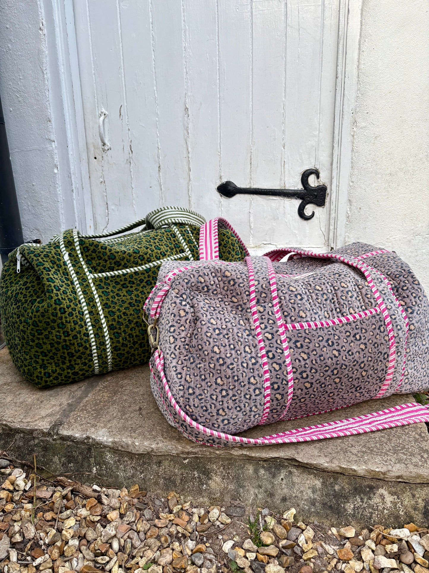 Taupe Leo Weekender Bag
