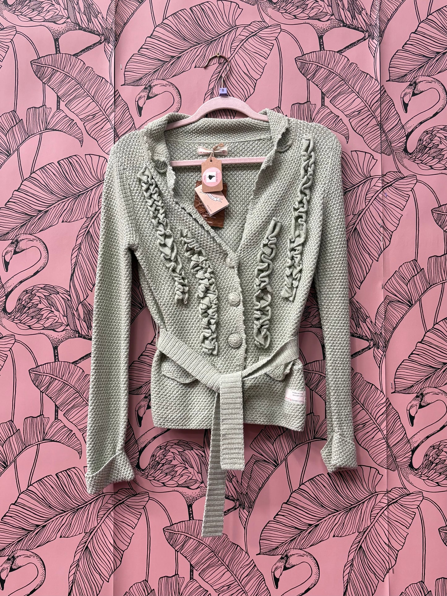 Odd Molly Sage Cardigan
