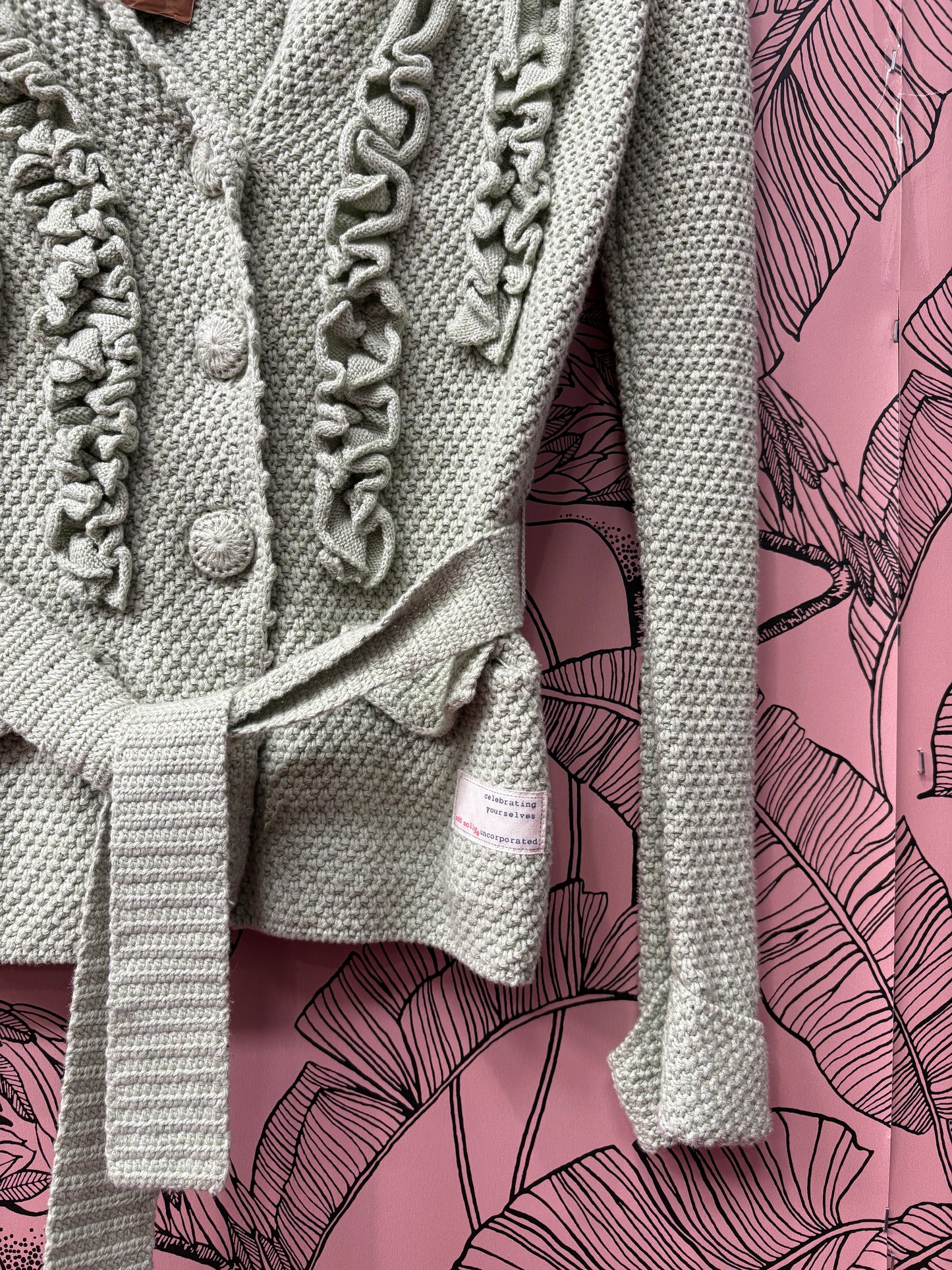 Odd Molly Sage Cardigan