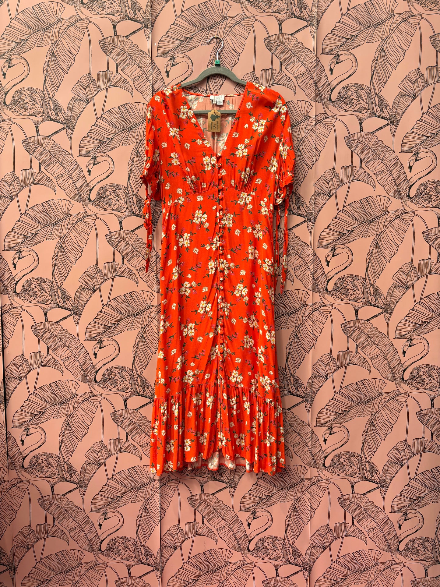 Ghost Floral Midi Dress