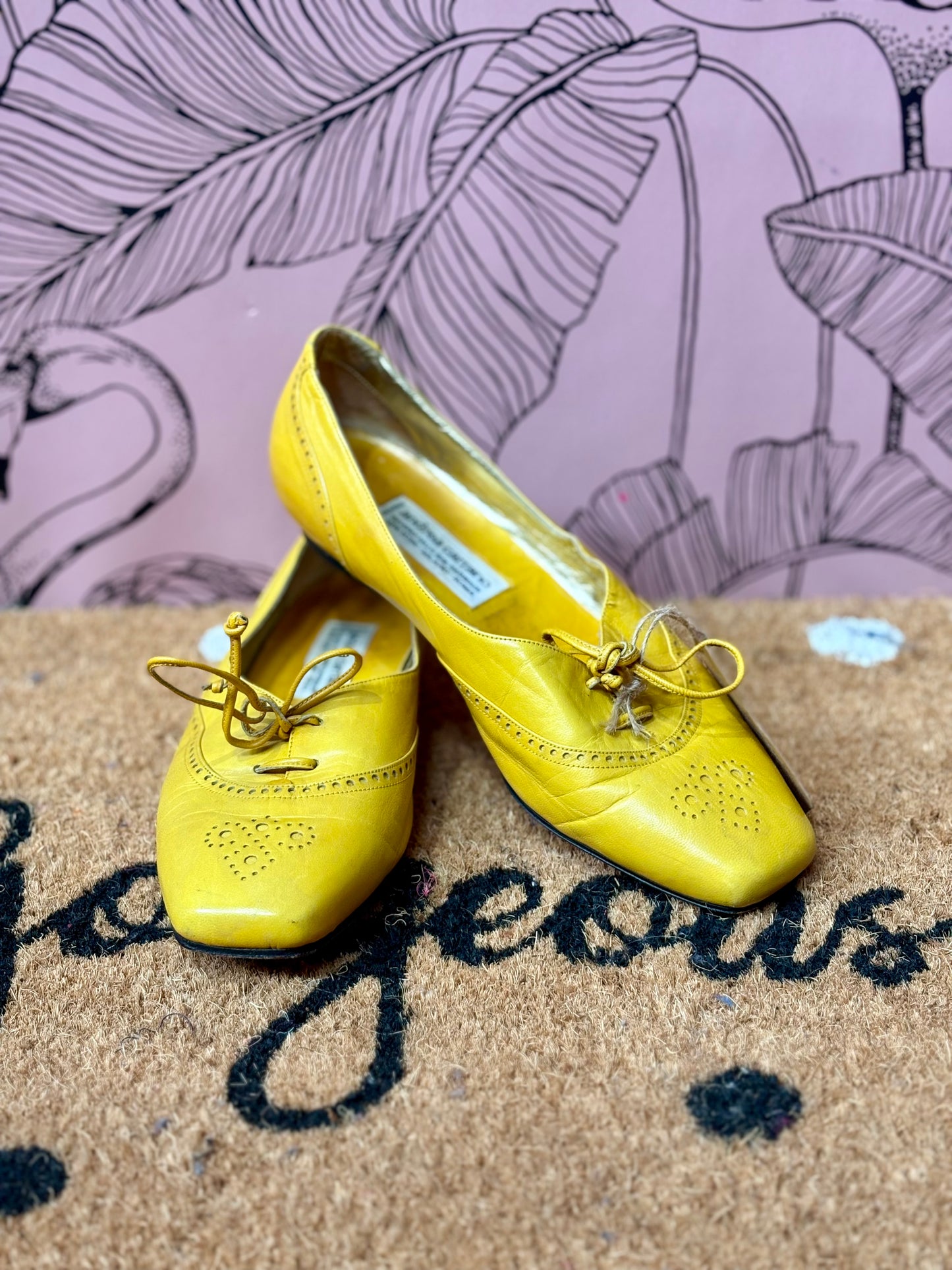 Vintage Andrea Carrano Leather shoes