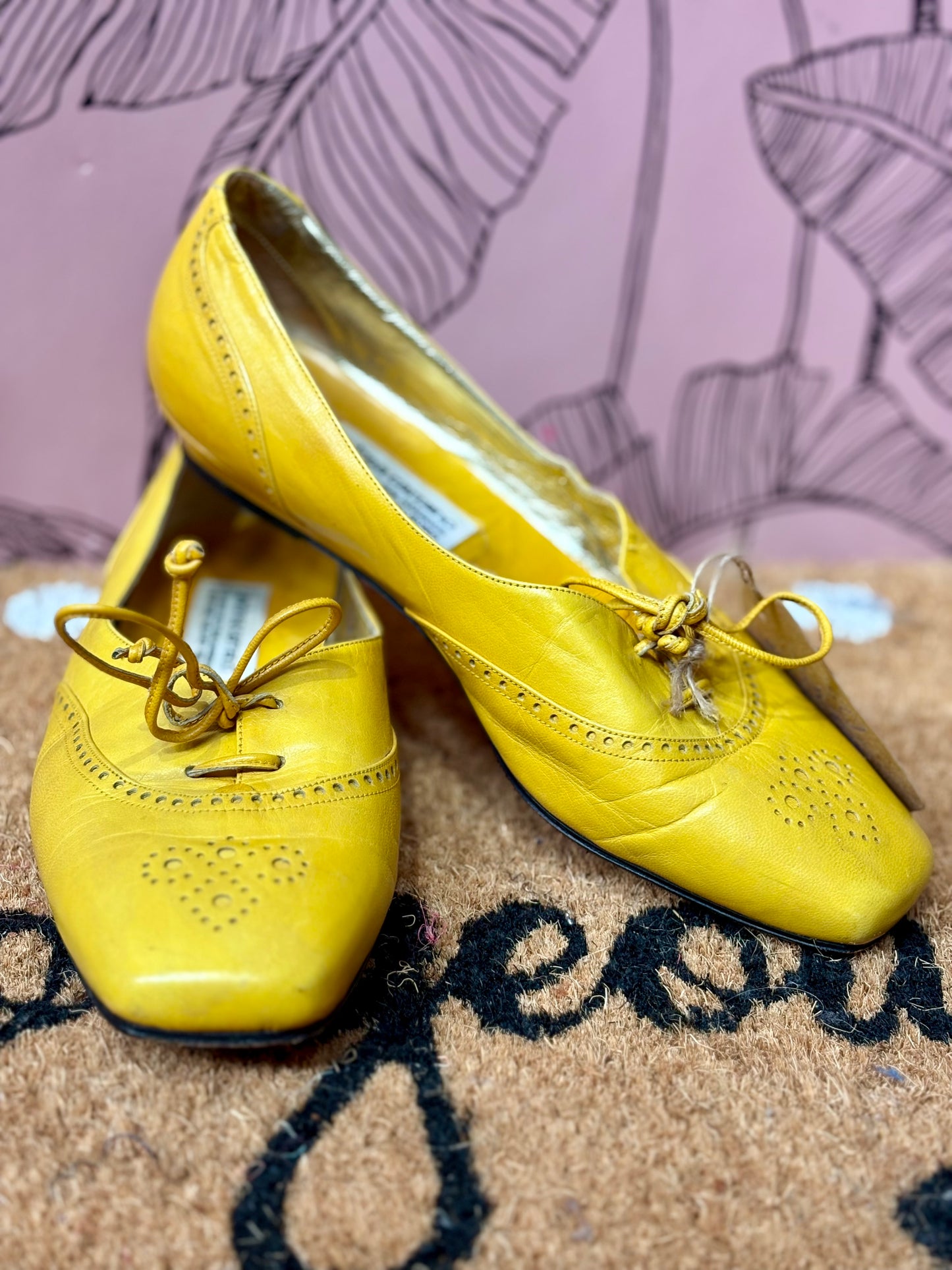 Vintage Andrea Carrano Leather shoes