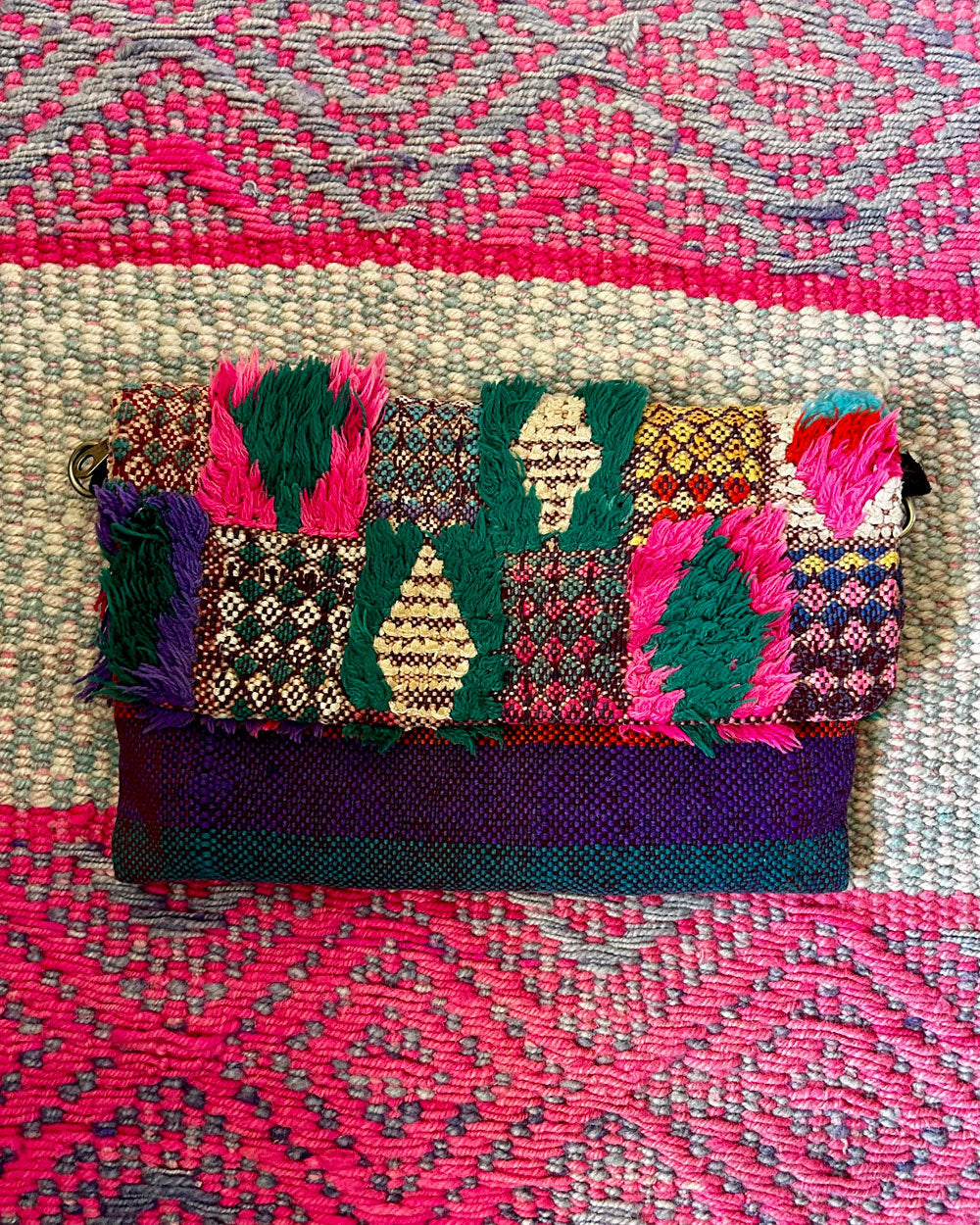 Vintage Moroccan Clutch Bag