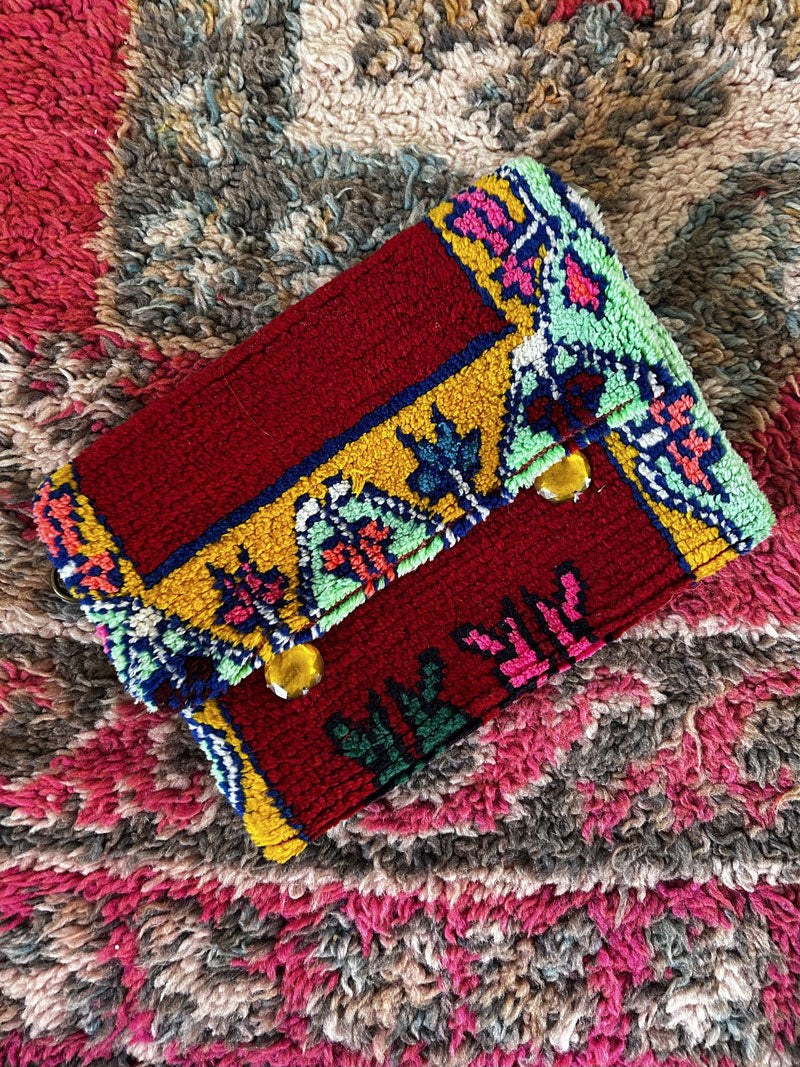 Vintage Moroccan Clutch Bag