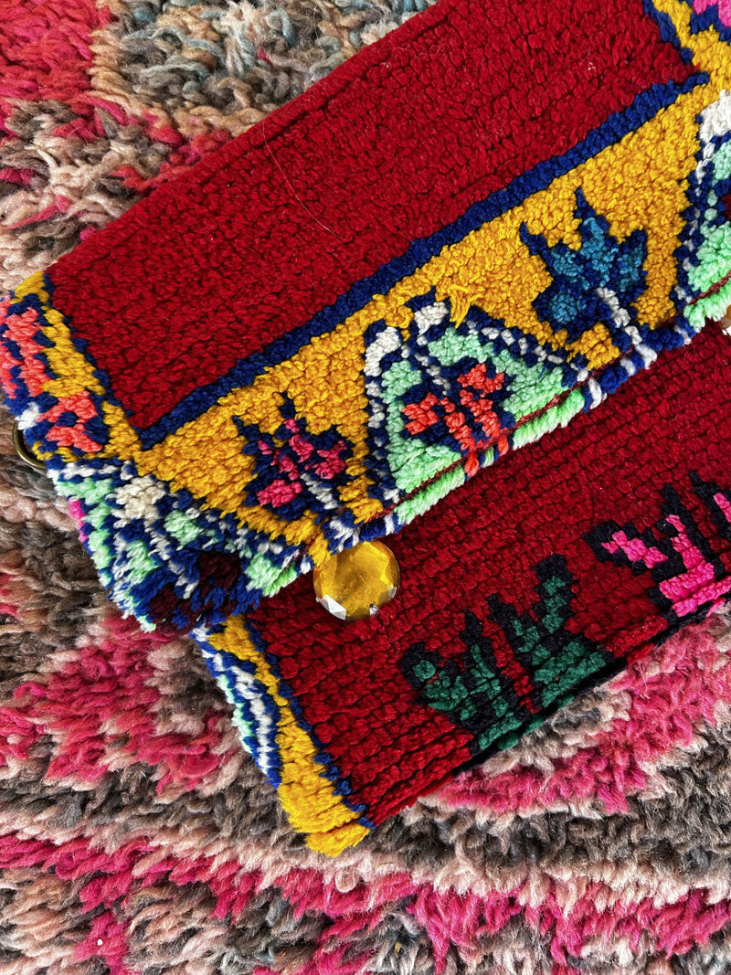 Vintage Moroccan Clutch Bag