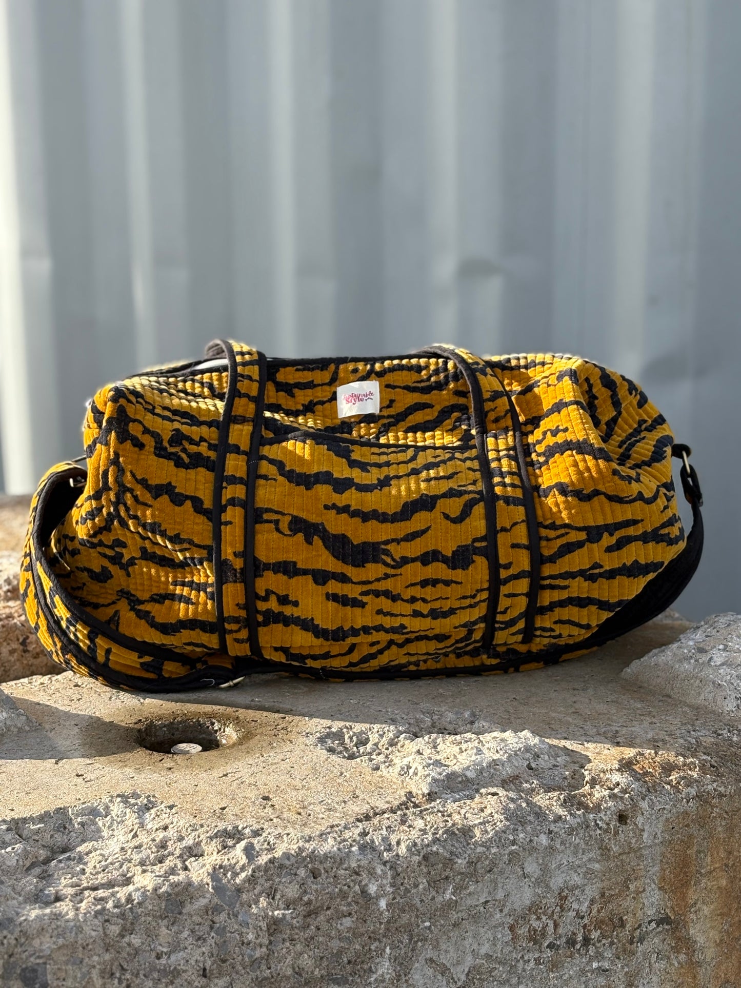 Golden Tiger Weekender Bag
