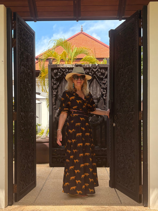 Leopardess Dress